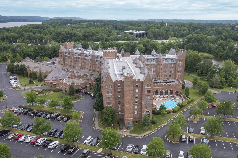 Sheraton Parsippany Hotel aerial