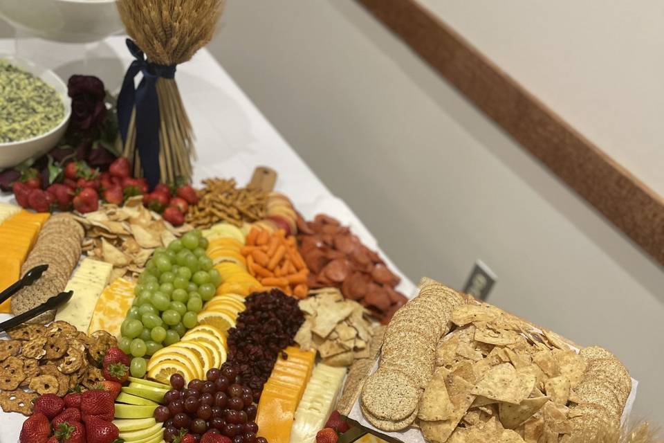 Charcuterie table