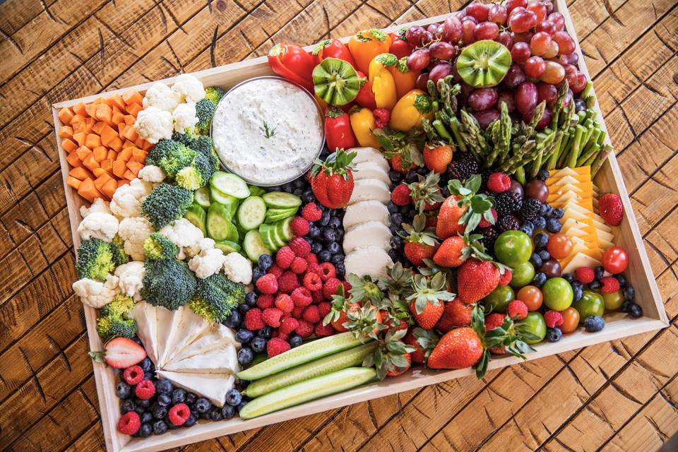 Vegetable platter