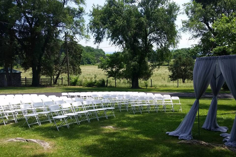 Ceremony set-up