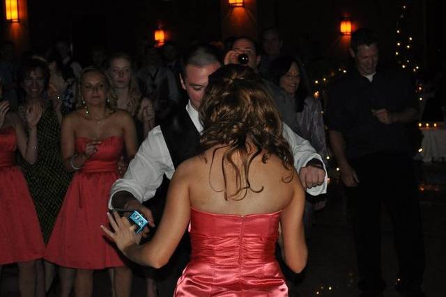 Couple dancing