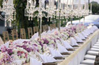 Head table setting