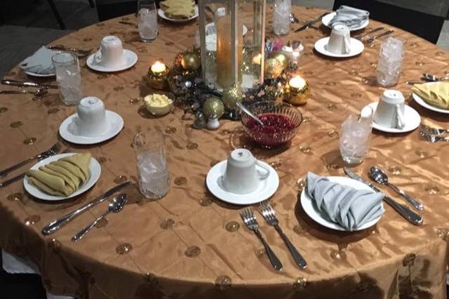 Table setup