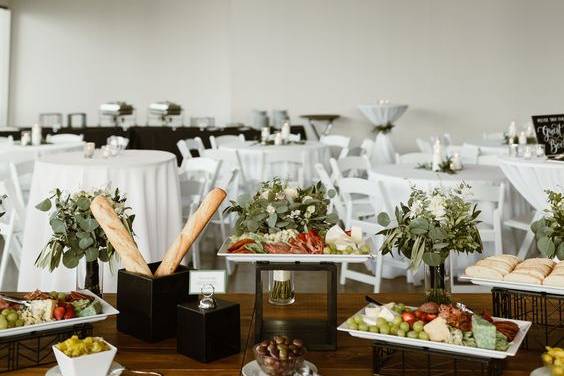 Buffet Table in Holden Room