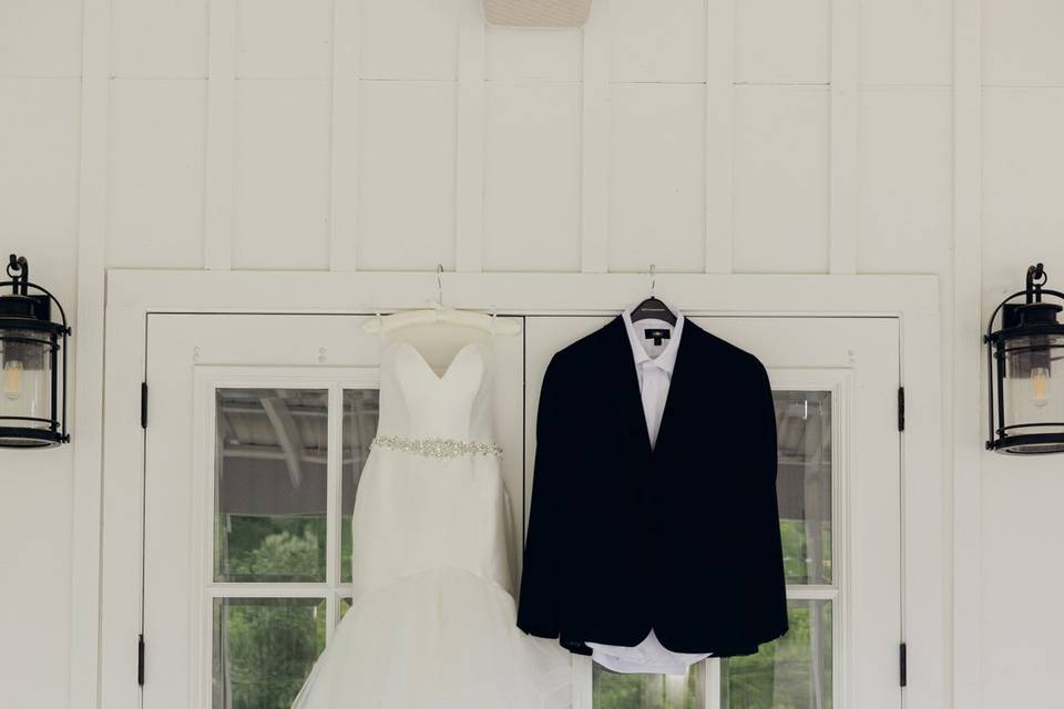 Bride Gown & Groom Suit