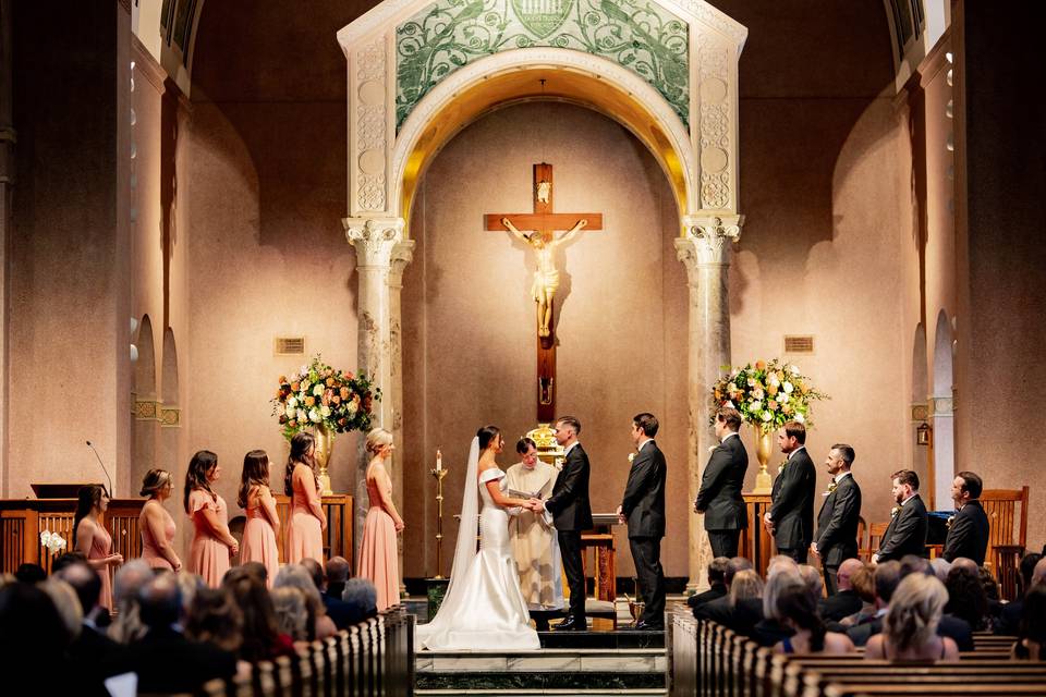 A Catholic Wedding Ceremony