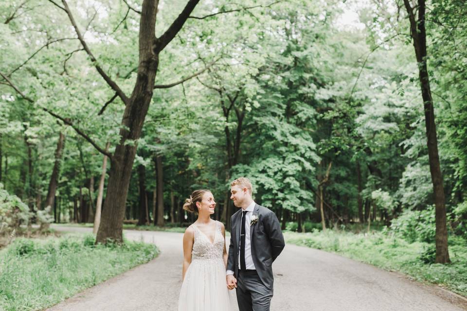 That magical forest wedding