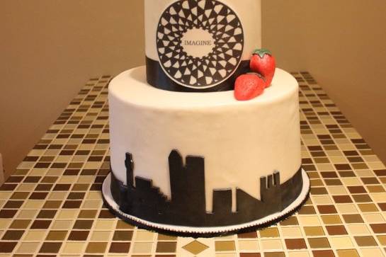 Birthday celebration- The birthday cake. - Picture of Staybridge Suites  Baltimore Bwi Airport, an IHG Hotel, Linthicum Heights - Tripadvisor