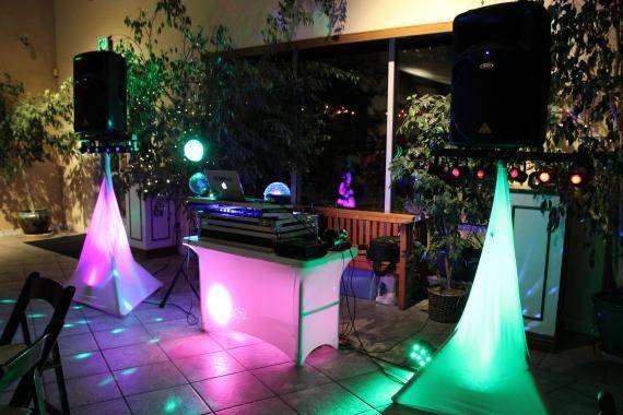 DJ area