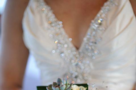 Blue Agave Bridal Bouquet