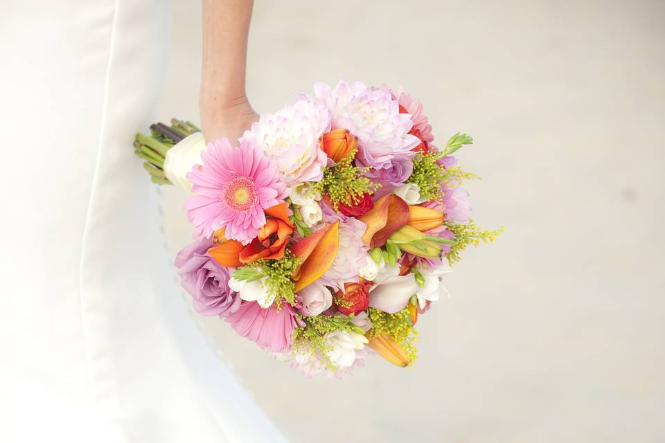 A Beautiful Bridal Bouquet