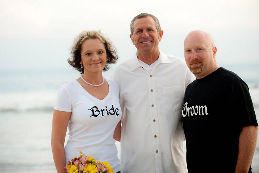 Seaside Beach Wedding San Diego