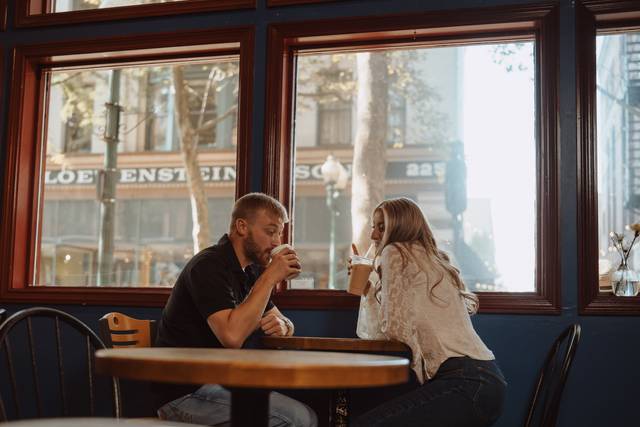 Love in a coffee shop