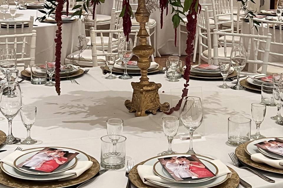 Tall centerpieces