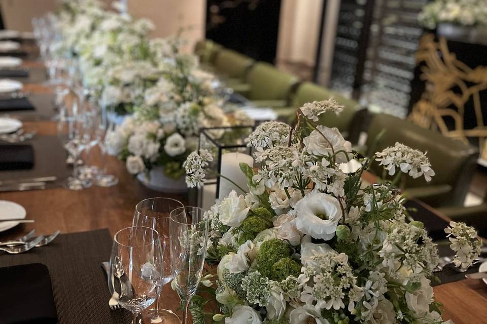 Low table florals