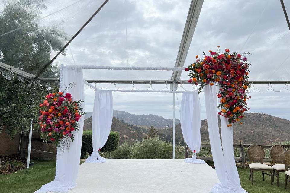 Simple mandap