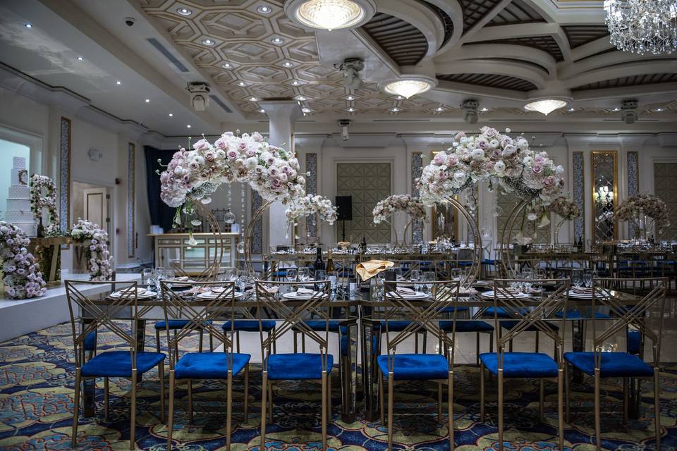 Reception decor
