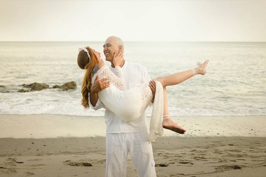 Beach wedding