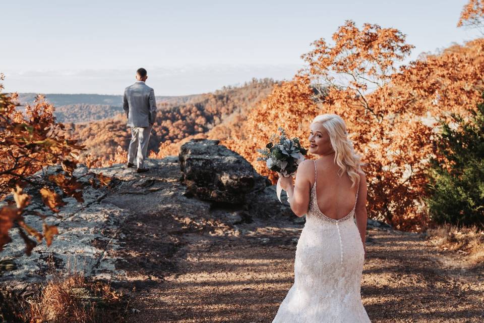 First look elopement