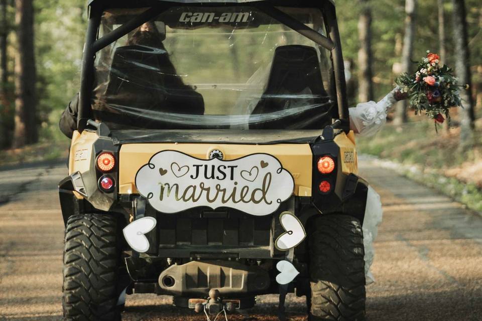 Just married