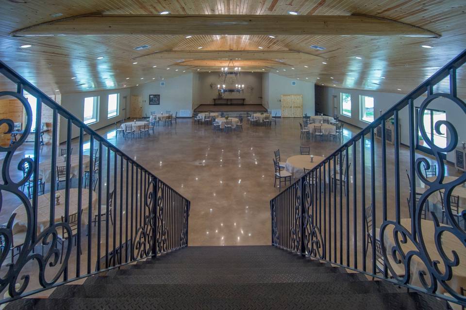 Event Center Stairway View