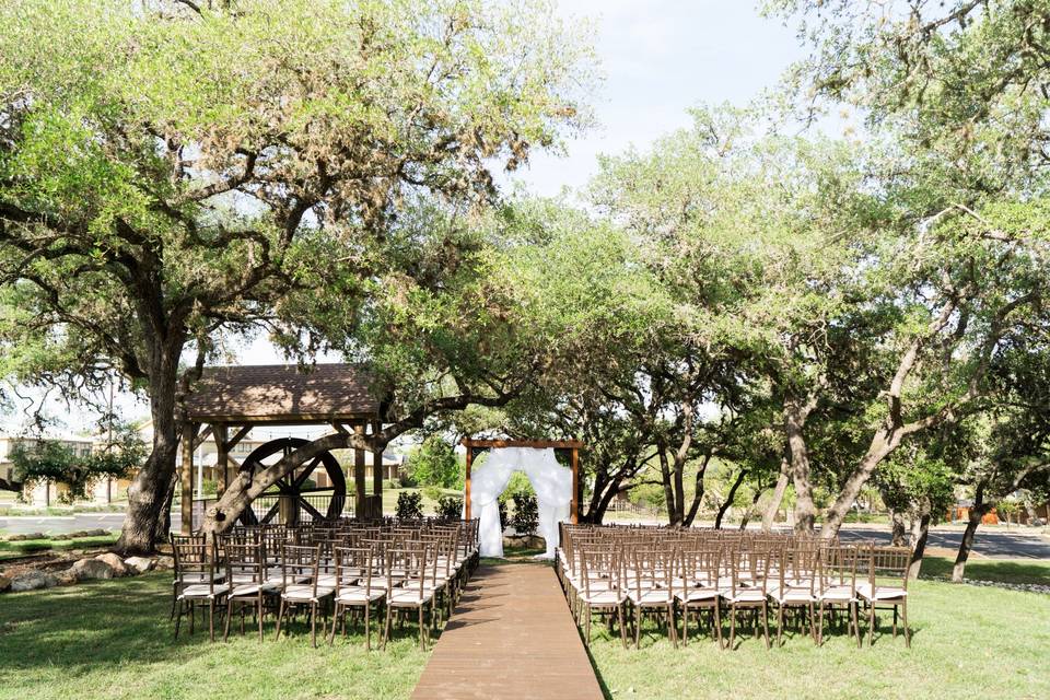 Wedding Ceremony Setup