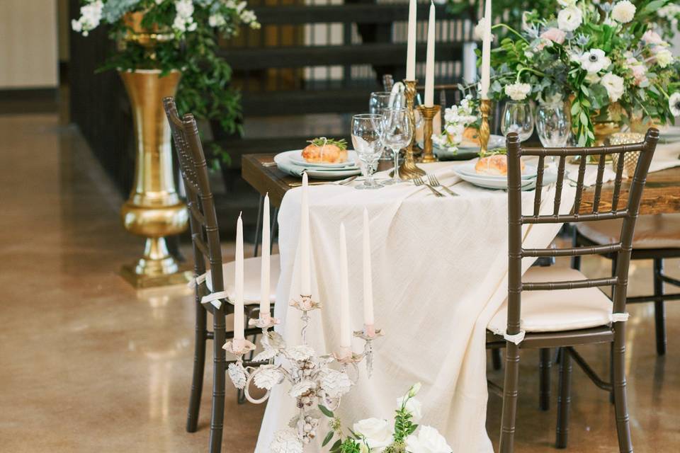 Head Table inside Venue