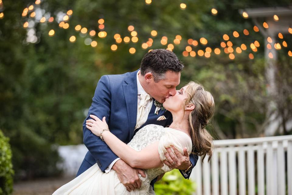 Bride & Groom String Lights