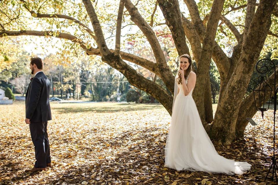 Bride & Groom First Look