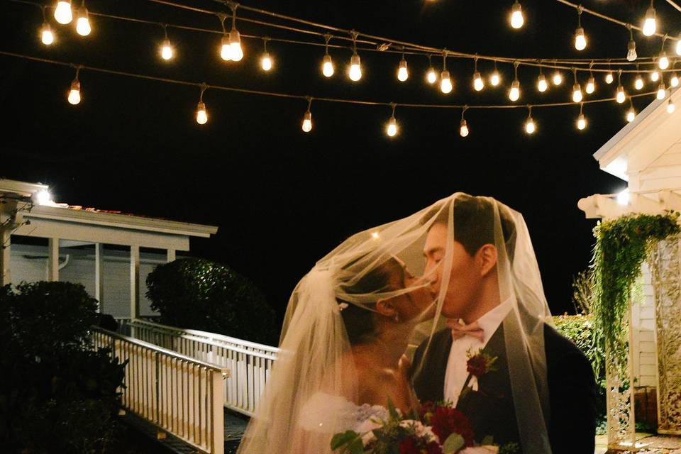 Bride & Groom String Lights