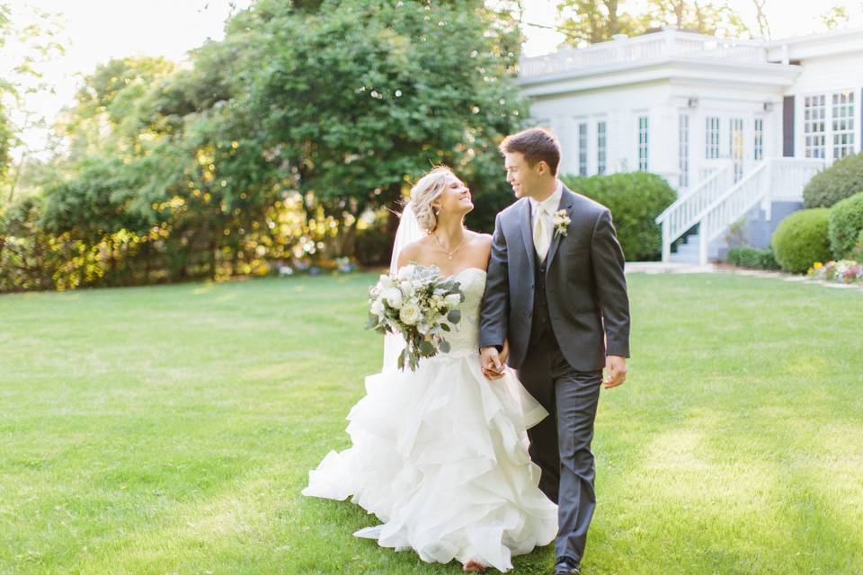 Bride & Groom - Front Lawn