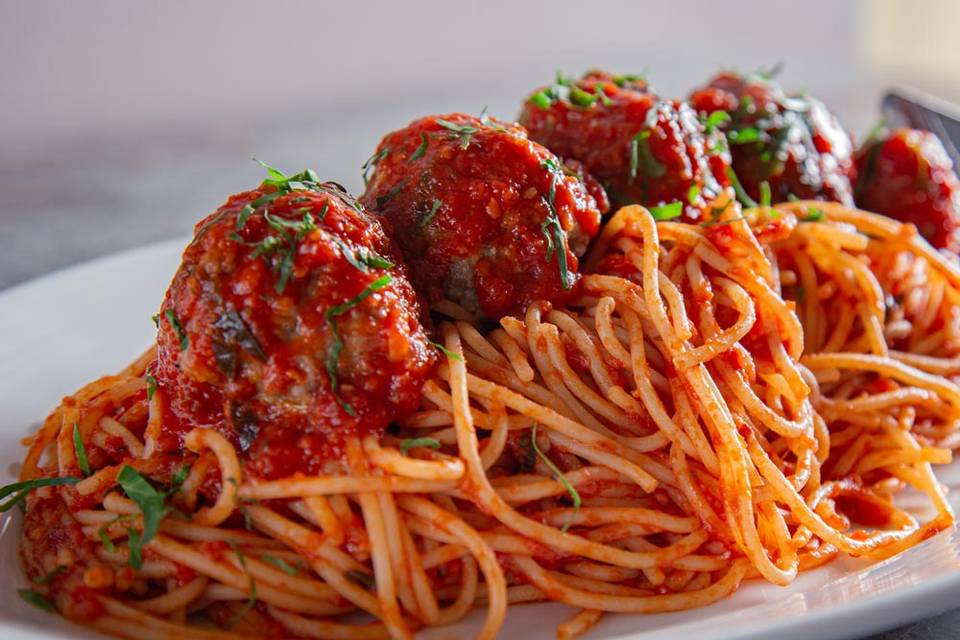 Spaghettis with Meatballs