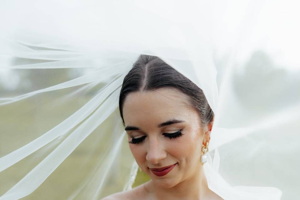 Bridal makeup look