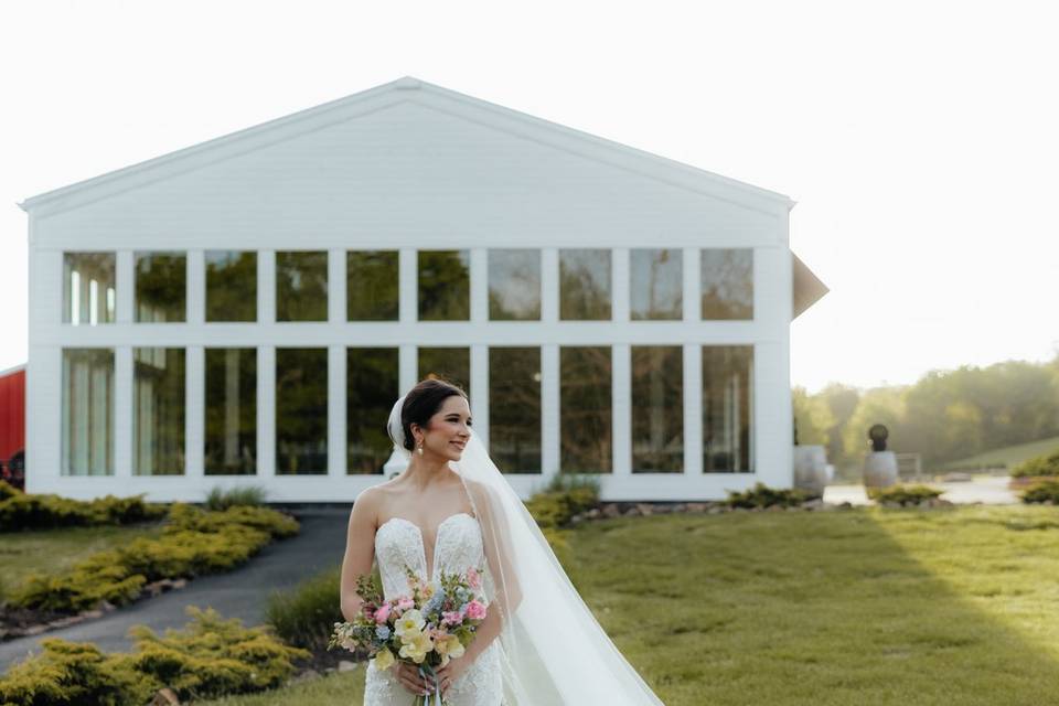 Bridal makeup look