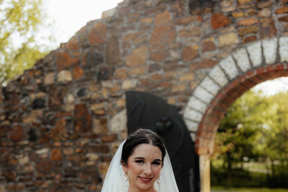 Bridal makeup look