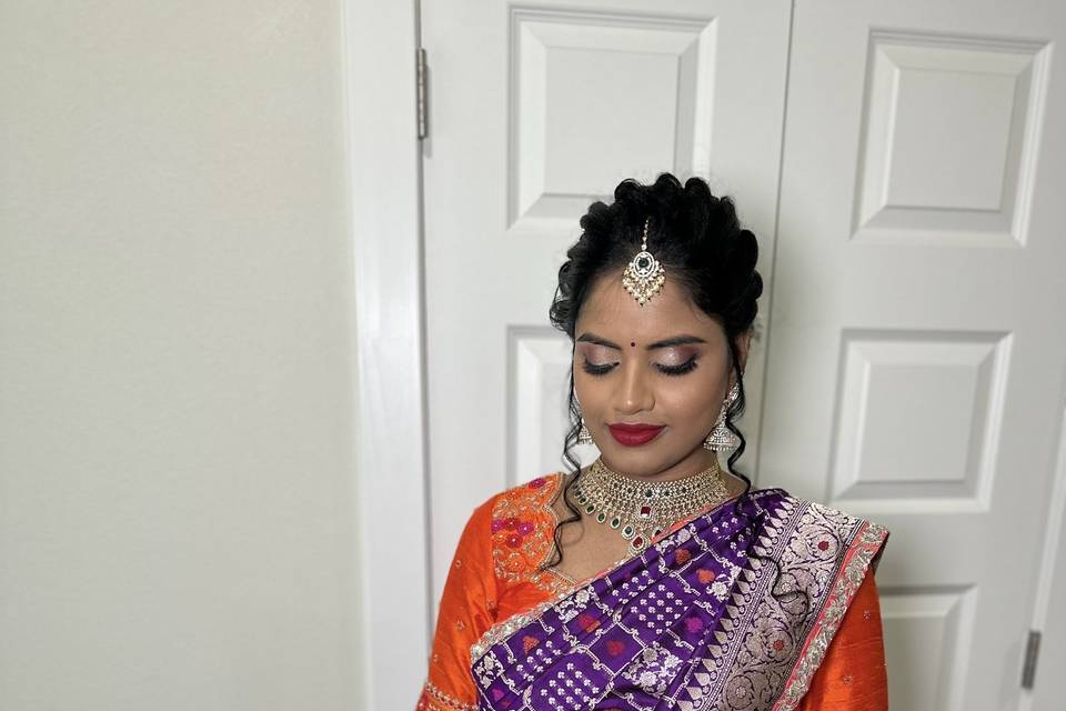 South Indian look