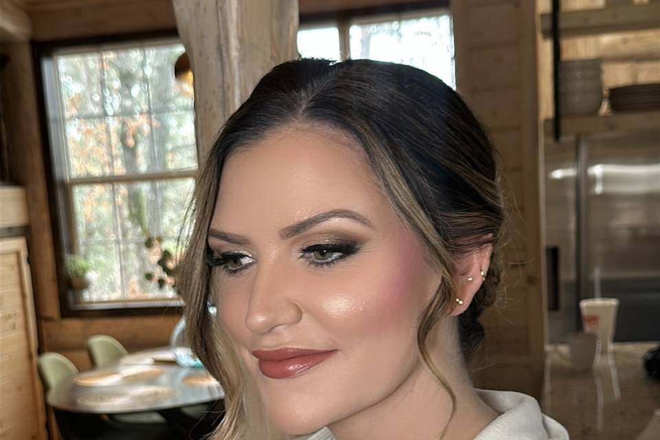 Bridal Makeup and hairstyle