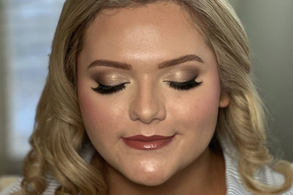 Trial makeup