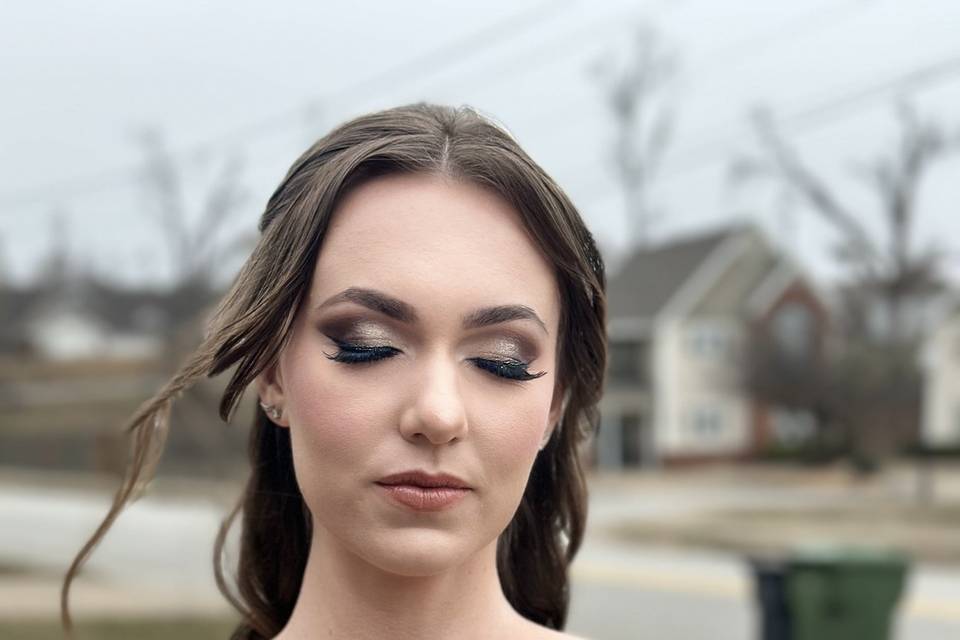 Trial makeup