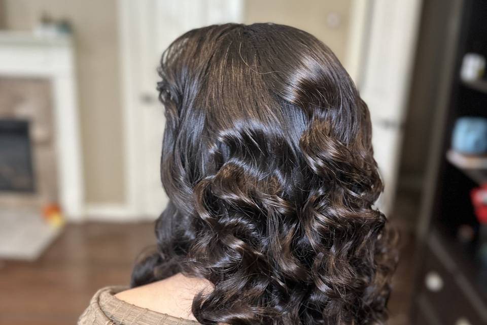 maternity hairstyle