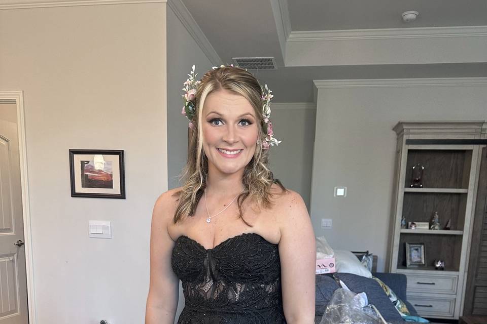 Bridesmaid glam