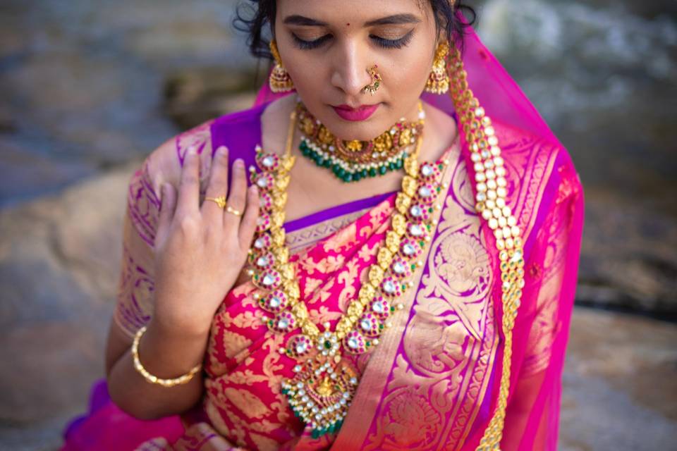 bridal look by me