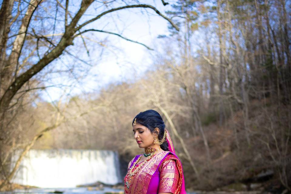 saree drapping