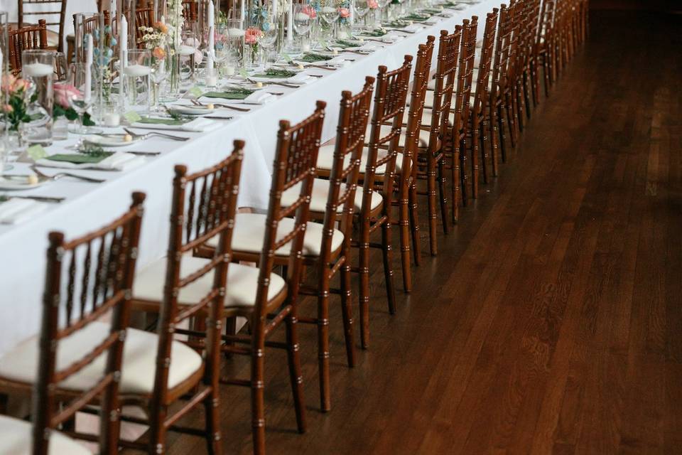 Reception table