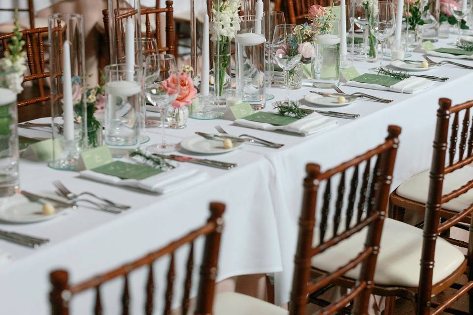 Reception table