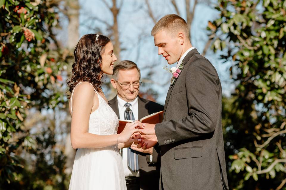 Garden wedding