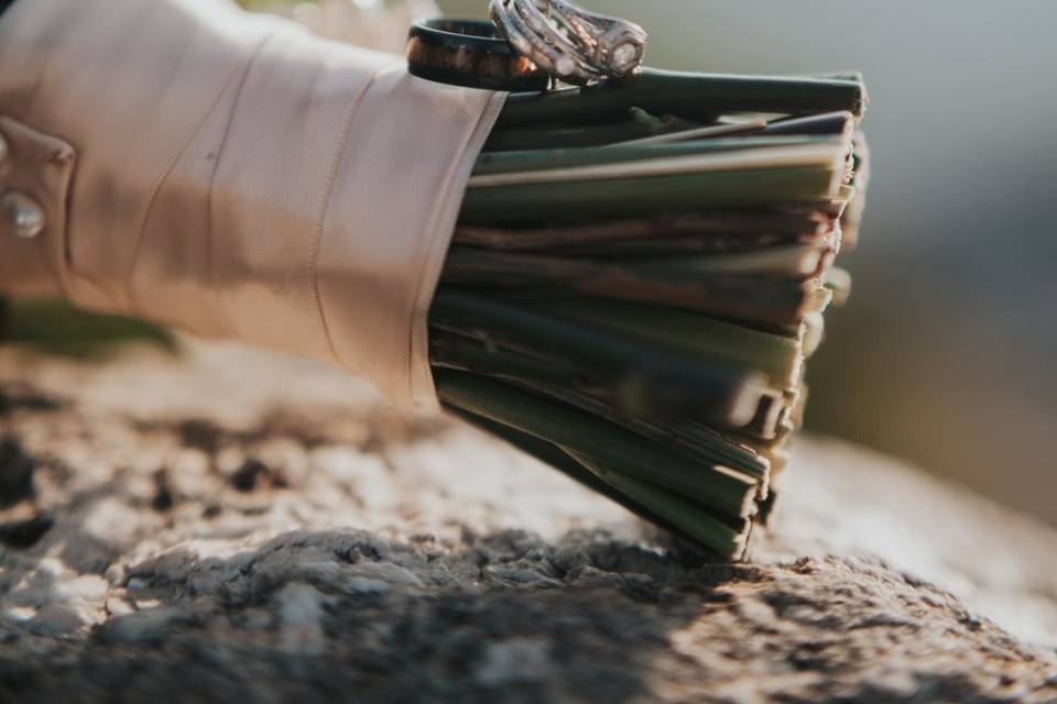 Rings and flowers