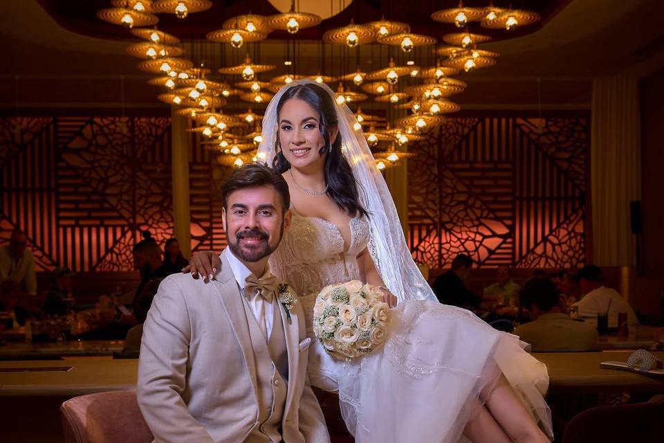 Ray & Yashira Love  Courtyard