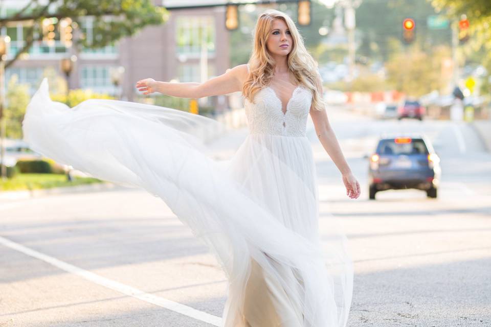 Bridal portrait