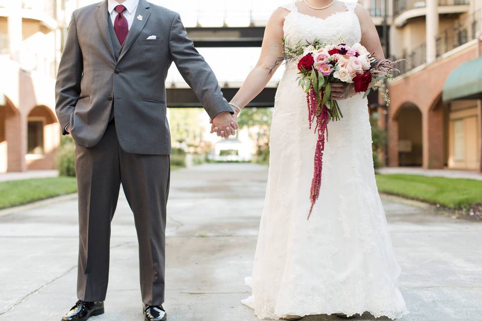 Southern Charm Inspired Ballroom Wedding